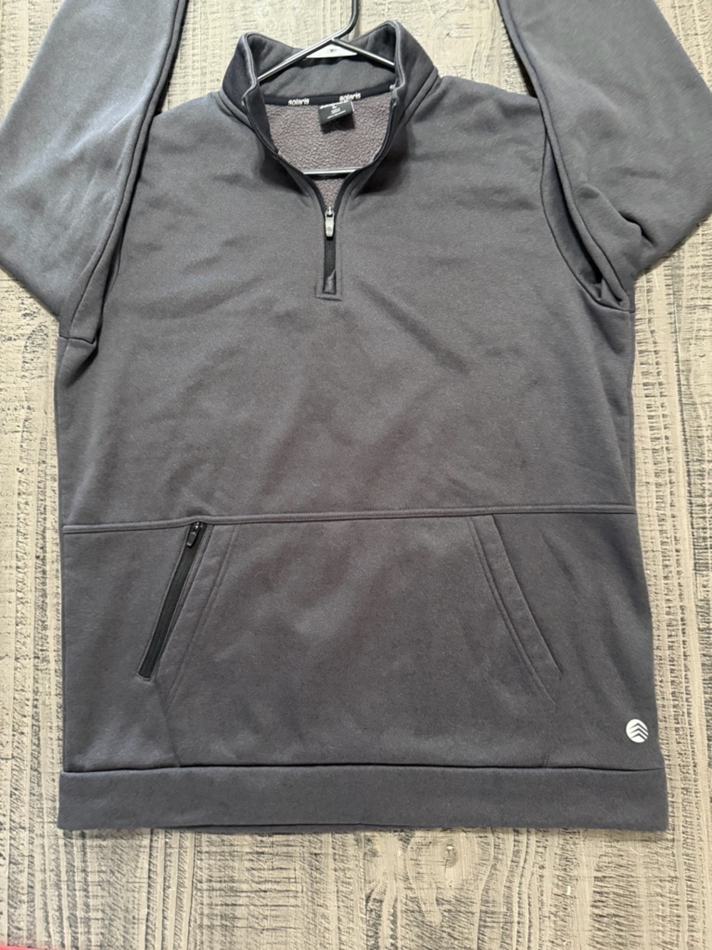 Solaris Men's Fleece Quarter-Zip - Heather Charcoal
